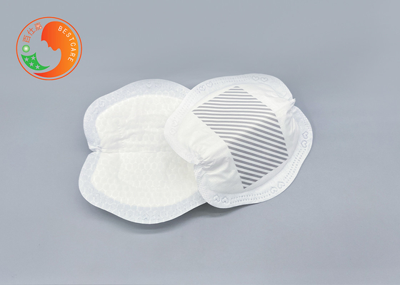 3D Contoured Organic Disposable Breast Pads With Highly Absorbent Inner Core