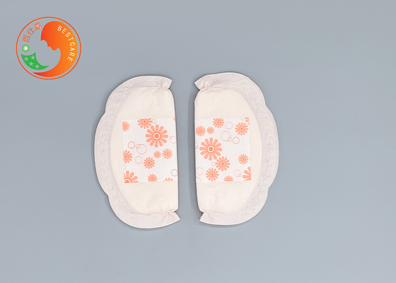 Skin Color Disposable Breast Feeding Pads Big Size 3D Shape Anti Leaking