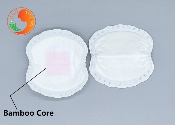 Bamboo Core Disposable Nursing Pads Anti Bacteria Prevent Odor Natural Degradable
