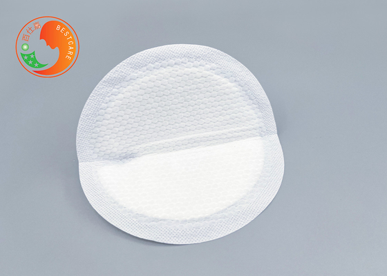 Highly Absorbent Disposable Breast Milk Pads Anti Leakage Pearl Pattern Wrinkle Free