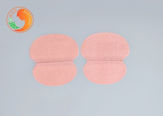 Unisex Thin Disposable Armpit Sweat Pads Customized Biodegradable Perspiration