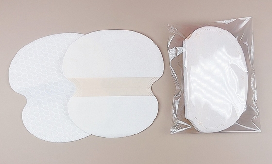 Hygienic Disposable Sweat Shields Non Woven Fabric For Travelling Office Sports Pads