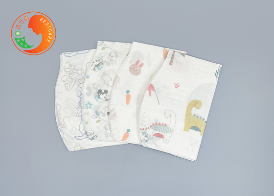 Unisex Disposable Feeding Baby Bibs highly Absorbent Daily Mealtime Use