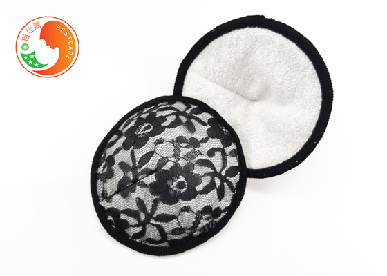 Lace Reusable Breast Pads Sensitive Skin Feminie Lacation Breathable Anti Bacterial Odor