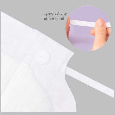 Postbirth Wearing Disposable Maternity Pads Absorbent High Waisted Elastic OEM