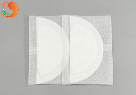 Round Shape Disposable Breast Pads Nipple Milk Cover Customize Brand Breathable Silky Soft