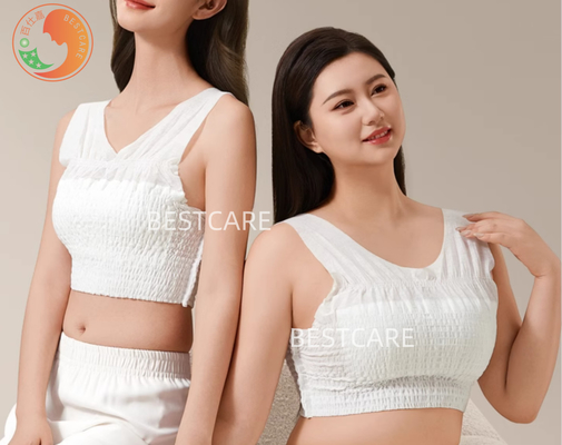 Wearable Disposable Breastfeeding Bra Super Absorbency Keep Dry Fully Anti-Leaking Day And Night