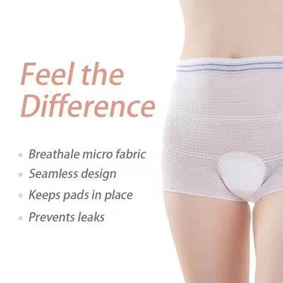 Women Customized Cotton Hospital Disposable Underwear Panties Breathable