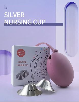 Set Of 10 Reusable Breathable Breast Shields Fixed Nipple Patches For Silver Nursing Cups BPA Free Silica Gel Odorless Comfort