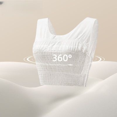 360 Degree Leakproof Disposable Breastfeeding Bra Soft Breathable OEM Breast Milk Pads Built-In Nursing Pads For Maternity Use